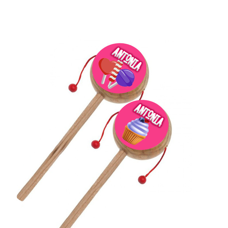 Ξύλινο Τυμπανάκι με όνομα Sweet Shop