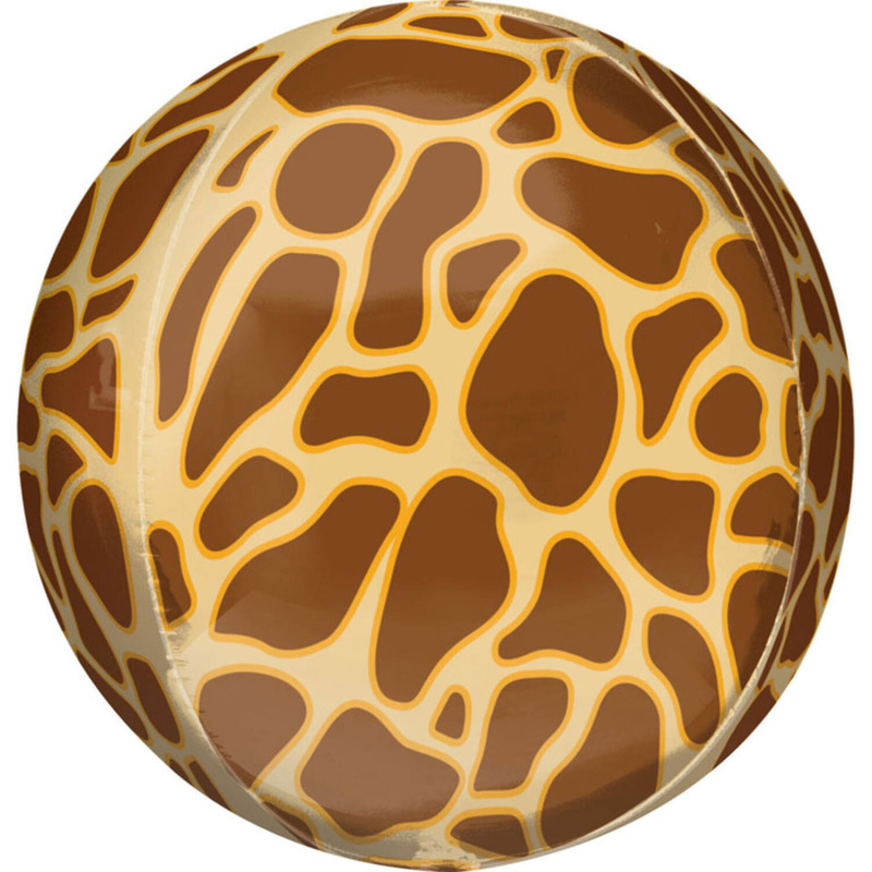 Μπαλόνι Φοιλ Orbz  Kαμηλοπάρδαλη/ 38εκ Χ 40εκ  Safari Animalier - Animal Print