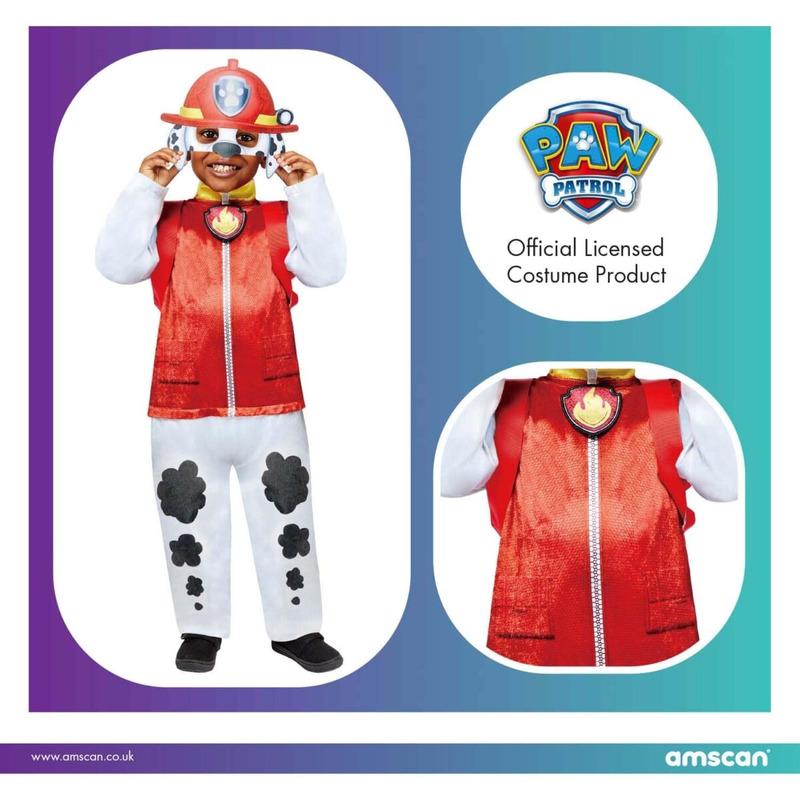 Στολή Paw Patrol Deluxe Marshall Costume 4-6 Ετών