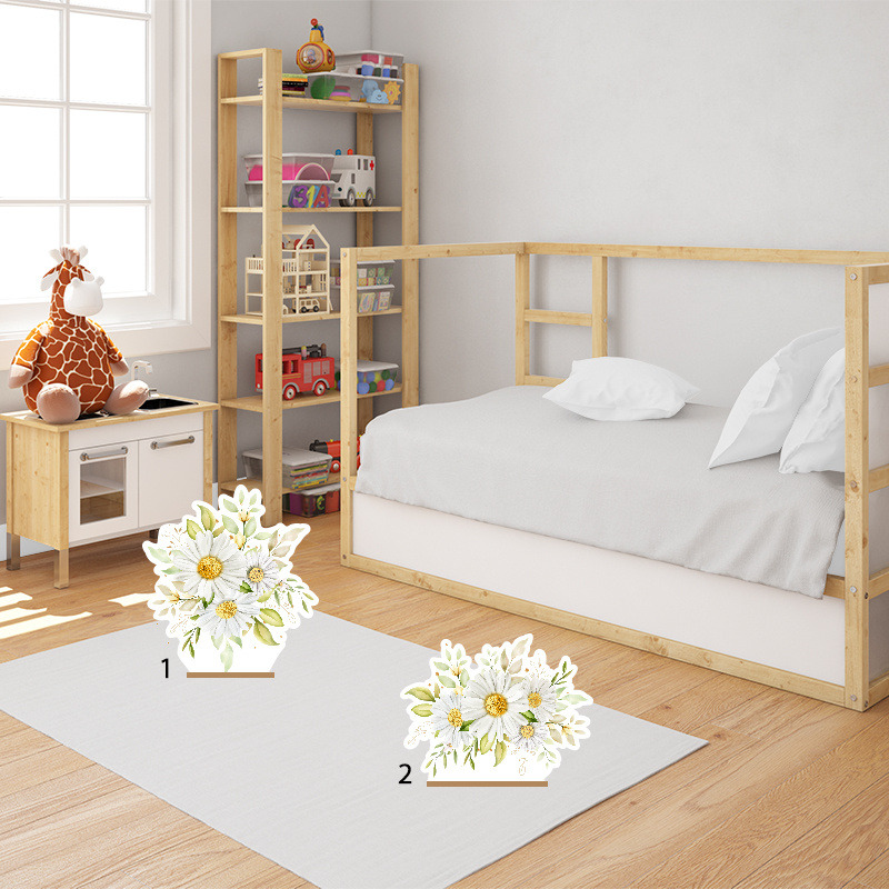 Διακοσμητική φιγούρα Μαργαρίτα 50cm Ξύλινη με βάση/1 τμχ