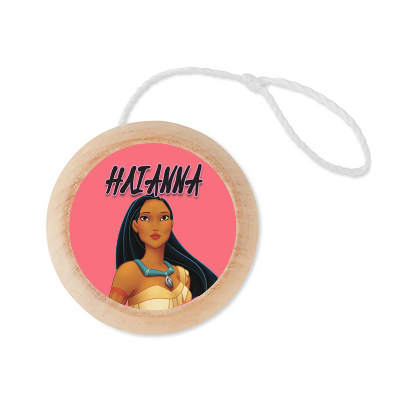 Ξύλινο Γιο – Γιο με όνομα Pocahontas
