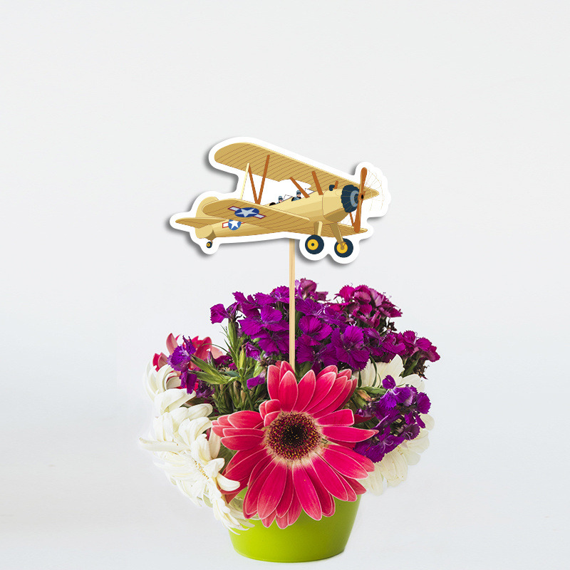 Χάρτινο διακοσμητικό Τοππερ Ταξίδια/ 20cm