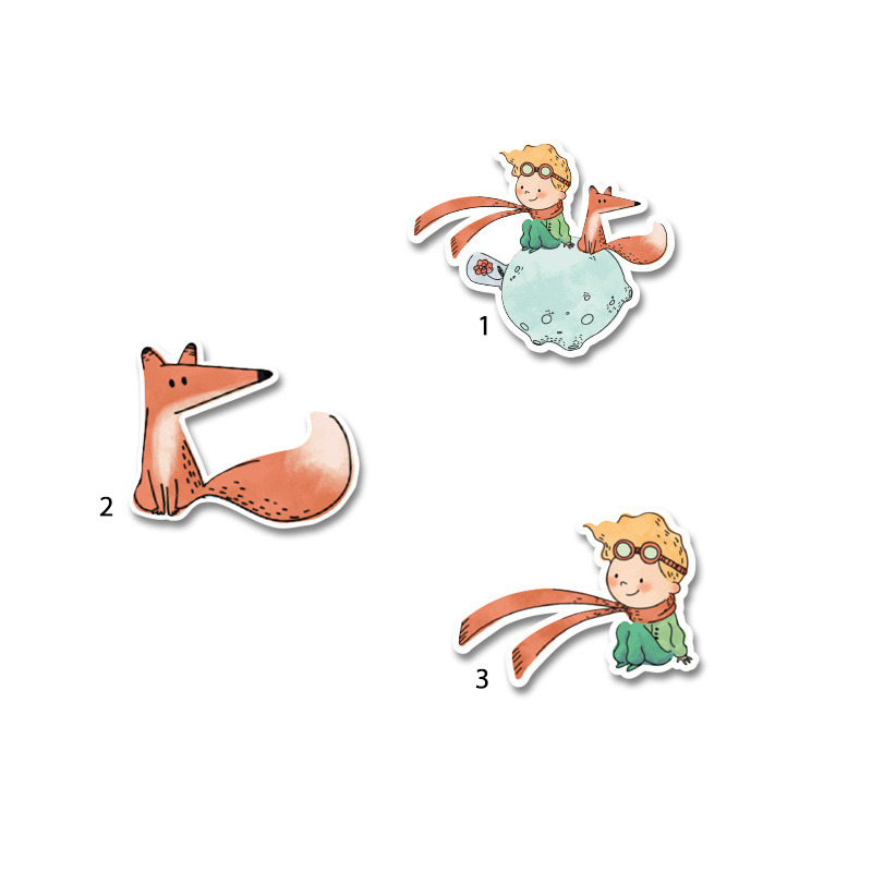 Διακοσμητική φιγούρα Ο Μικρός Πρίγκιπας 5cm Ξύλινη/1τμχ