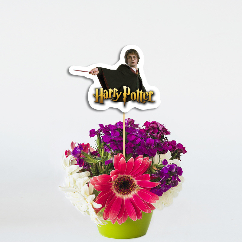 Διακοσμητικό Topper Harry Potter χάρτινο 20cm