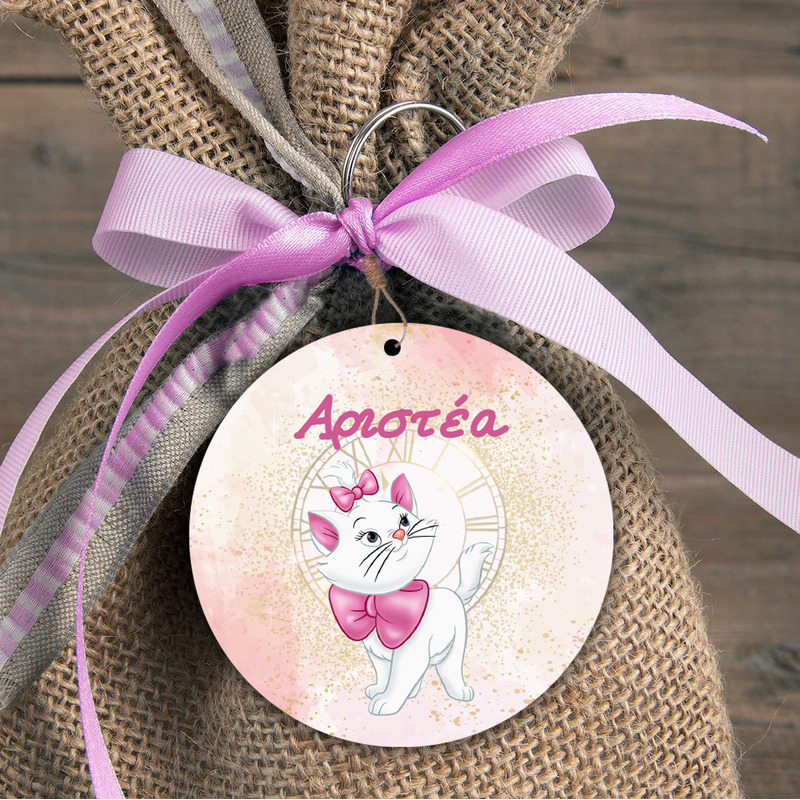 Αριστόγατες Μαρί Ξύλινη Φιγούρα για μπομπονιέρα