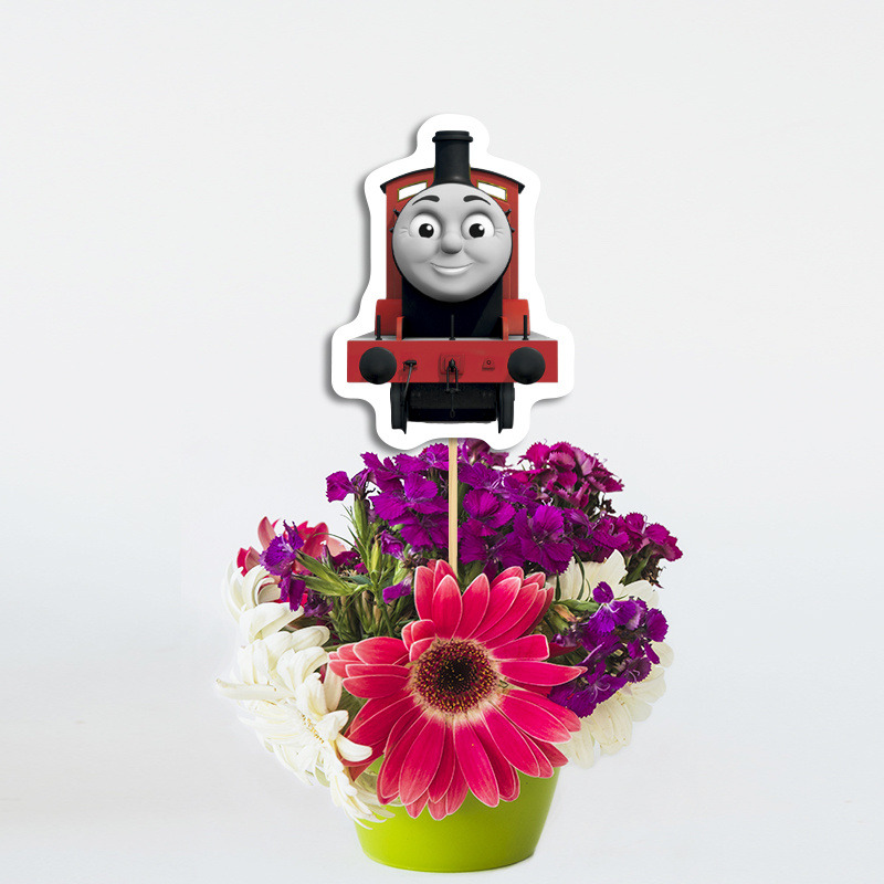 Χάρτινο διακοσμητικό Τοππερ Τόμας το Τρενάκι/ 20cm