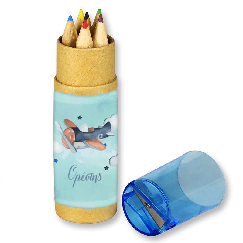 Αεροπλάνο Vintage Ξυλομπογιές με όνομα