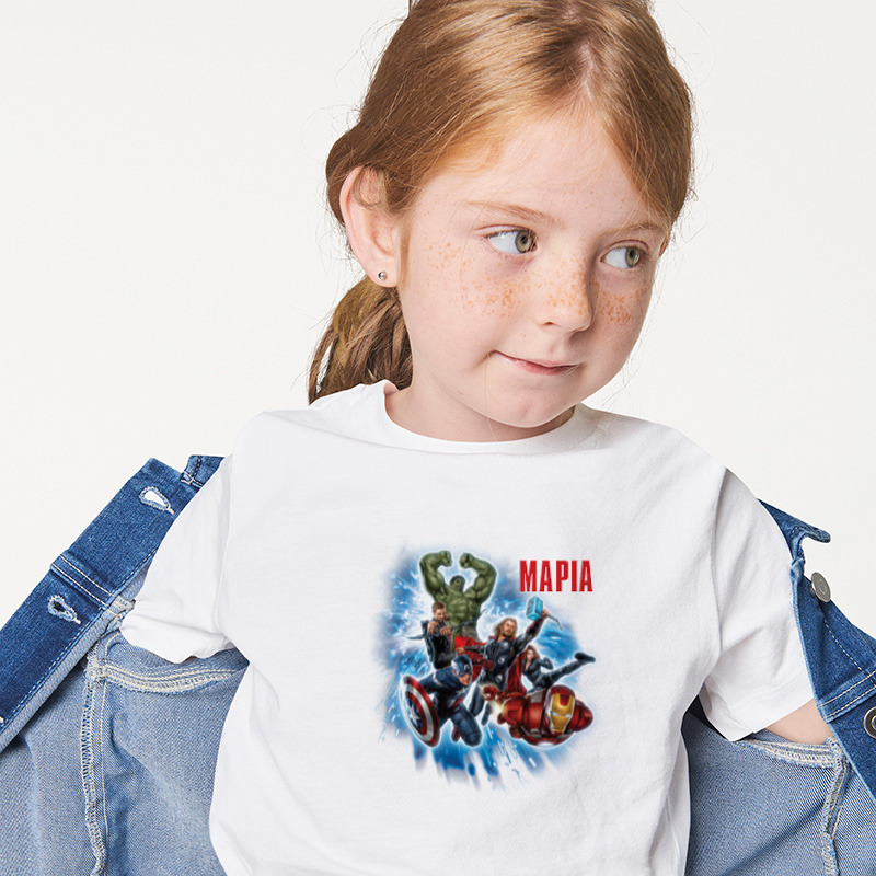 Παιδικό T-shirt Avengers για κορίτσι με όνομα