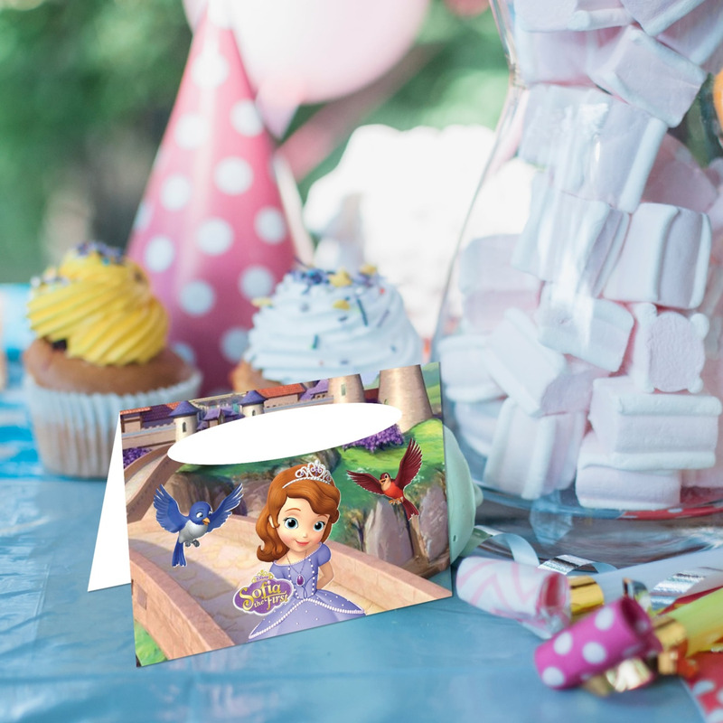 Καρτελάκι Μπουφέ Πριγκίπισσα Σοφία/ 6τμχ