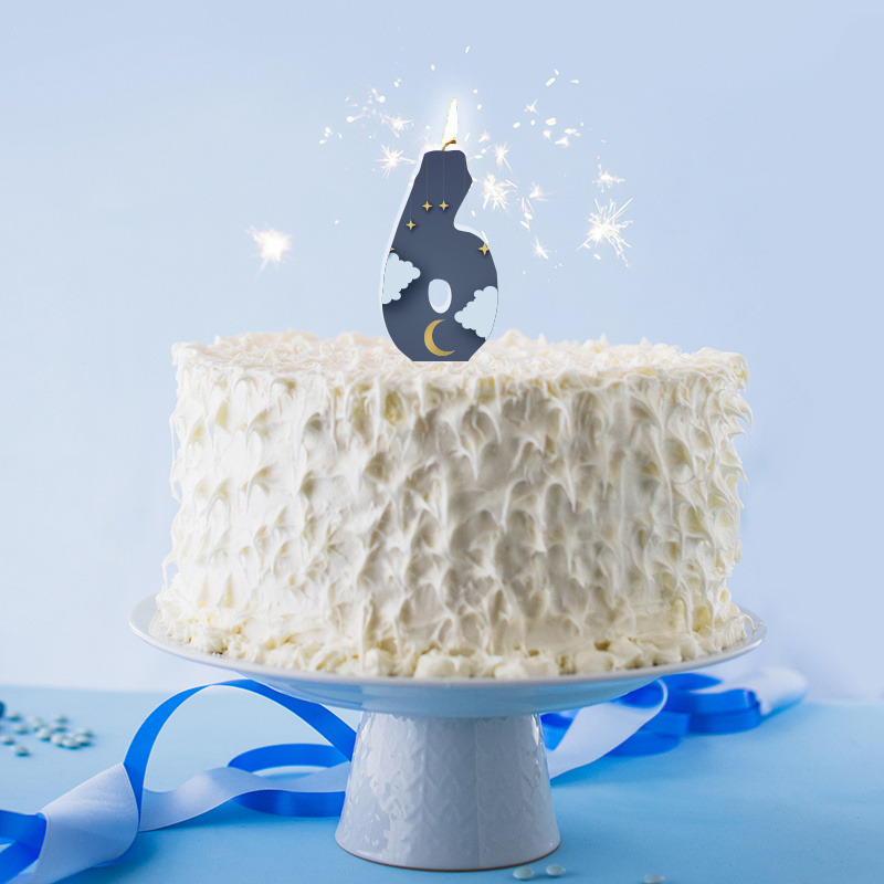 Κερί Νούμερο 6 Little Star