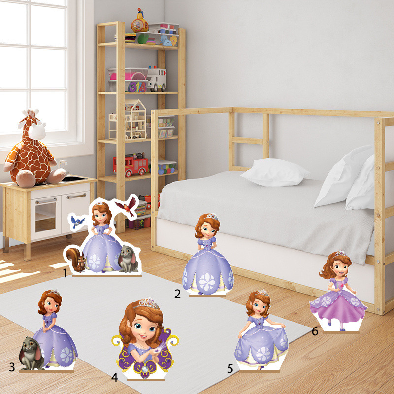 Διακοσμητική φιγούρα Πριγκίπισσα Σοφία 50cm Ξύλινη με βάση/1 τμχ