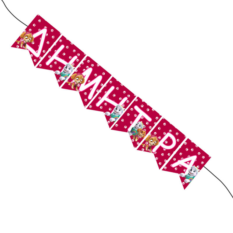 Σημαιάκια με όνομα Skye and Everest