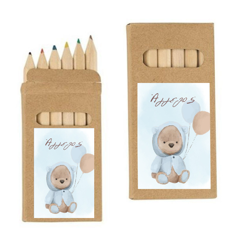 Ξυλομπογιές Αρκουδάκι για Αγόρι με όνομα