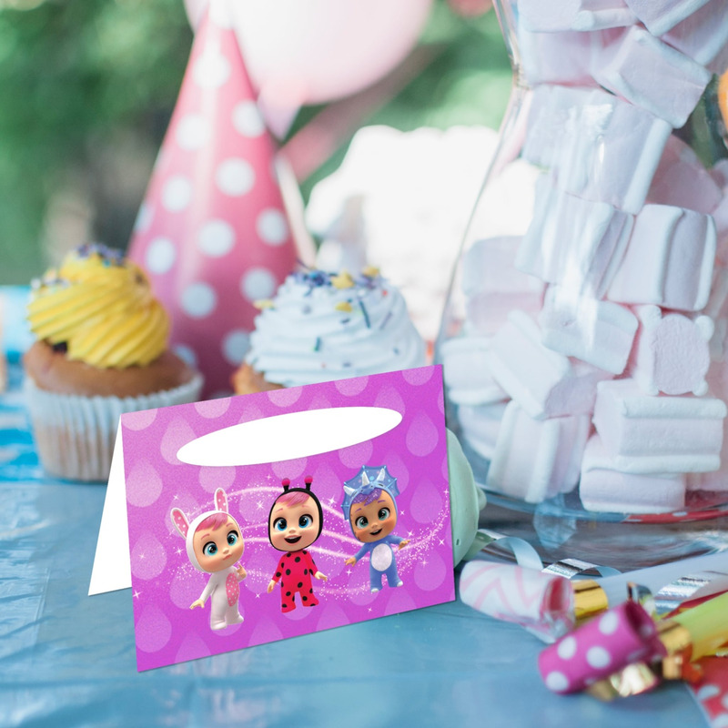 Καρτελάκι Μπουφέ Κλαψουλίνια/ 6τμχ