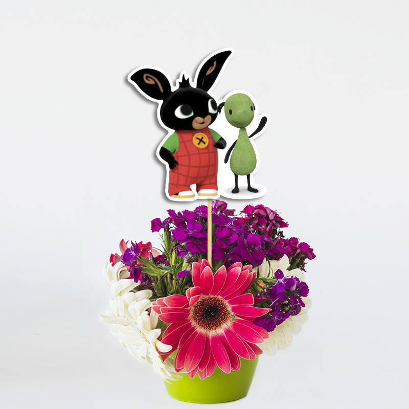 Διακοσμητικό Τοππερ Bing χάρτινο για τον Μπουφέ/ 20cm