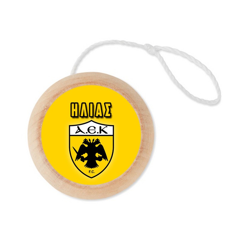 Ξύλινο Γιο – Γιο με όνομα ΑΕΚ