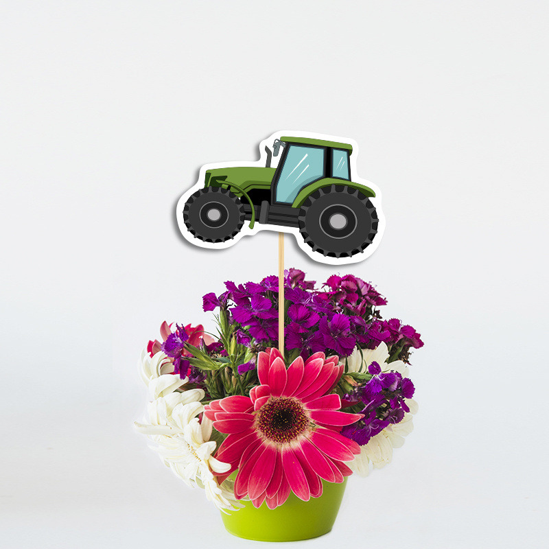 Topper Διακοσμητικό Paris χάρτινο/ 20cm