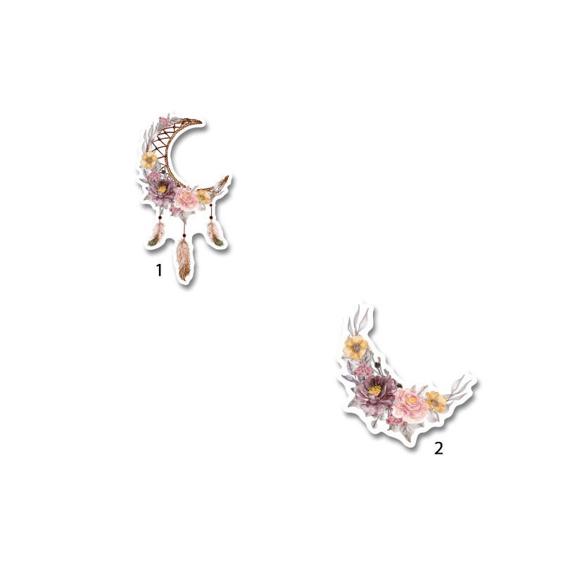 Διακοσμητική φιγούρα Ονειροπαγίδα Κορίτσι 5cm Ξύλινη/1τμχ