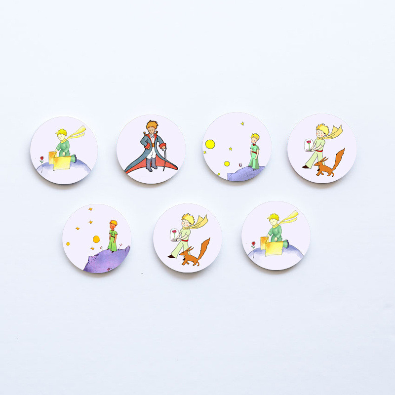 Ξύλινες Κονκάρδες Μικρός Πρίγκιπας / 8τμχ