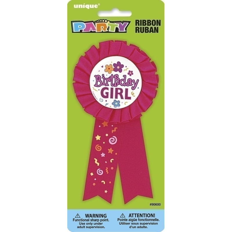 Κονκάρδα Birthday Girl /Award Ribbon