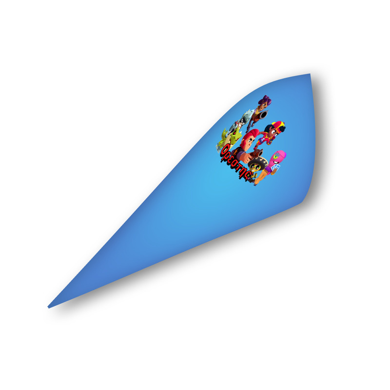 Χωνάκια για ζαχαρωτά με όνομα Brawl Stars