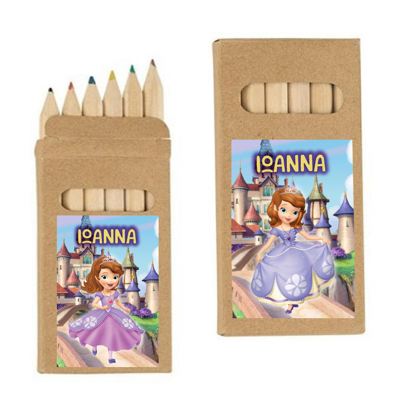 Ξυλομπογιές Πριγκίπισσα Σοφία με όνομα