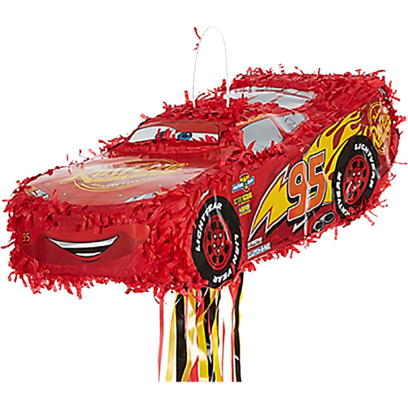 Pull Pinata Lightning McQueen 46.2 x 16.4 x 18.7 εκ