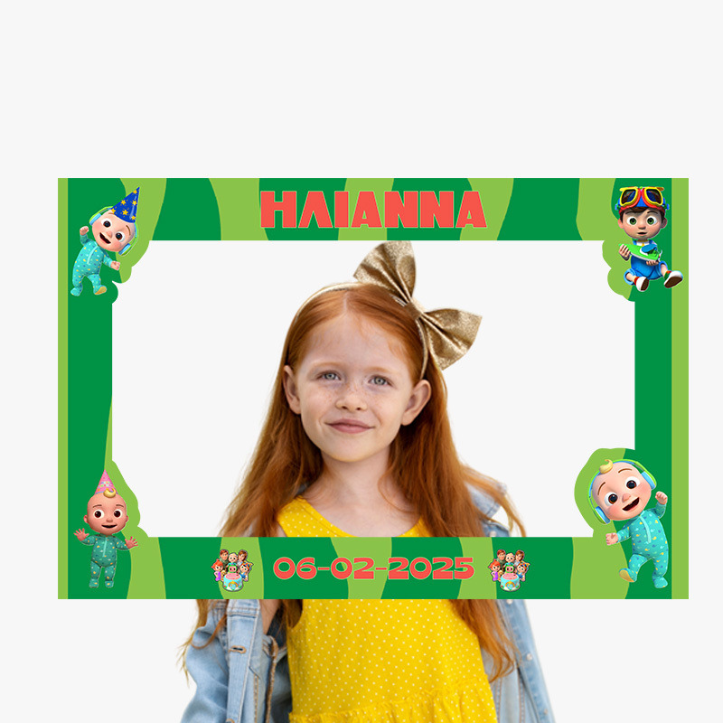 Κάδρο Photobooth Cocomelon για φωτογραφίες/ 60cm*40cm