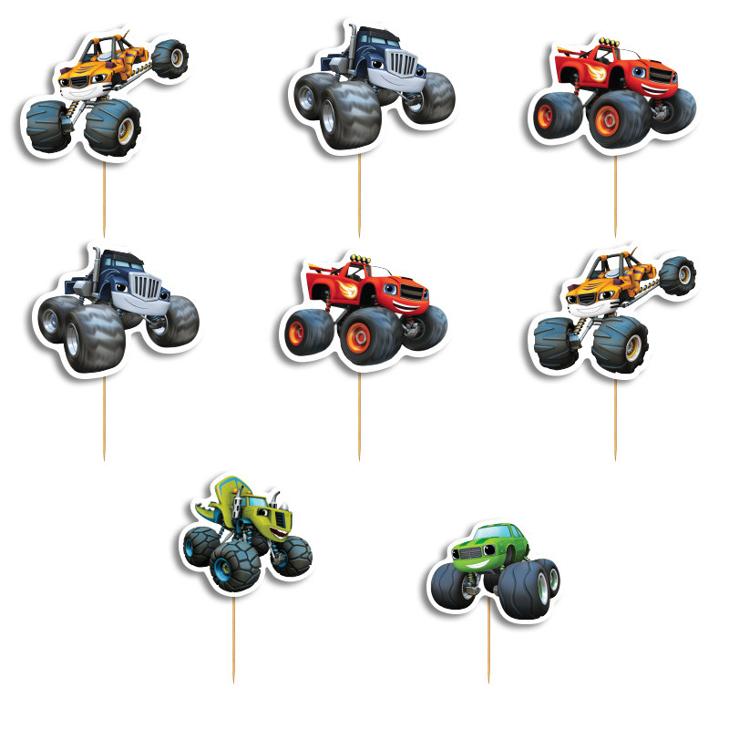 Οδοντογλυφίδες Blaze 5cm / 12τμχ