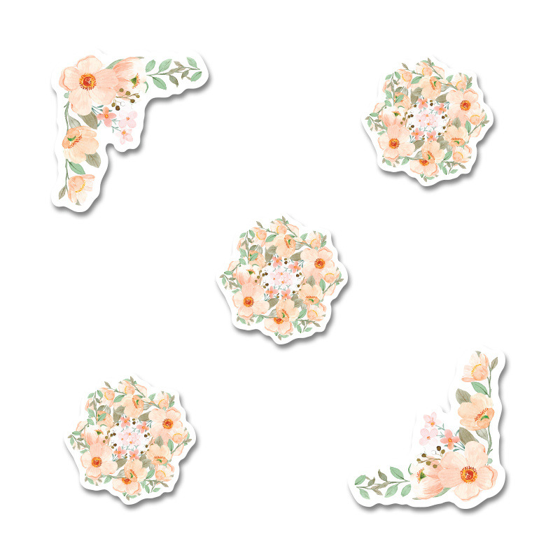 Αυτοκόλλητα Pocachontas 5cm / 8τμχ