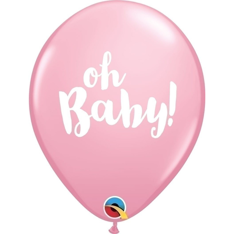 Μπαλόνια Λάτεξ 11 Oh Baby Pink 25τεμ