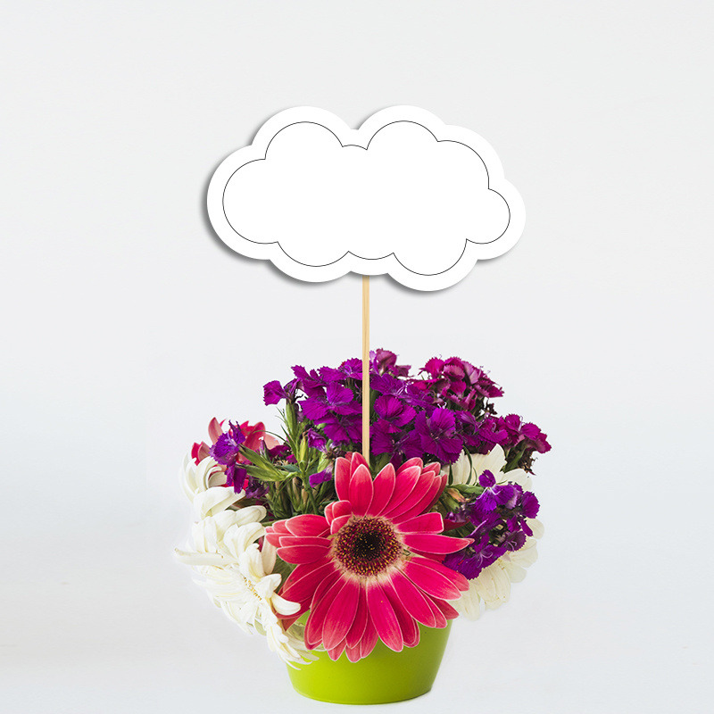 Διακοσμητικό Topper Little Star χάρτινο 20cm