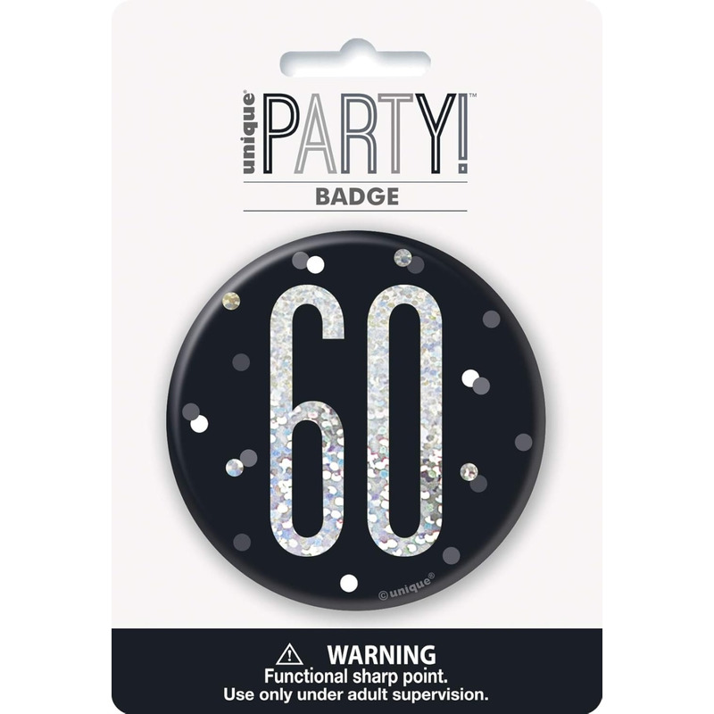 Κονκάρδα 60 Black & Silver Birthday