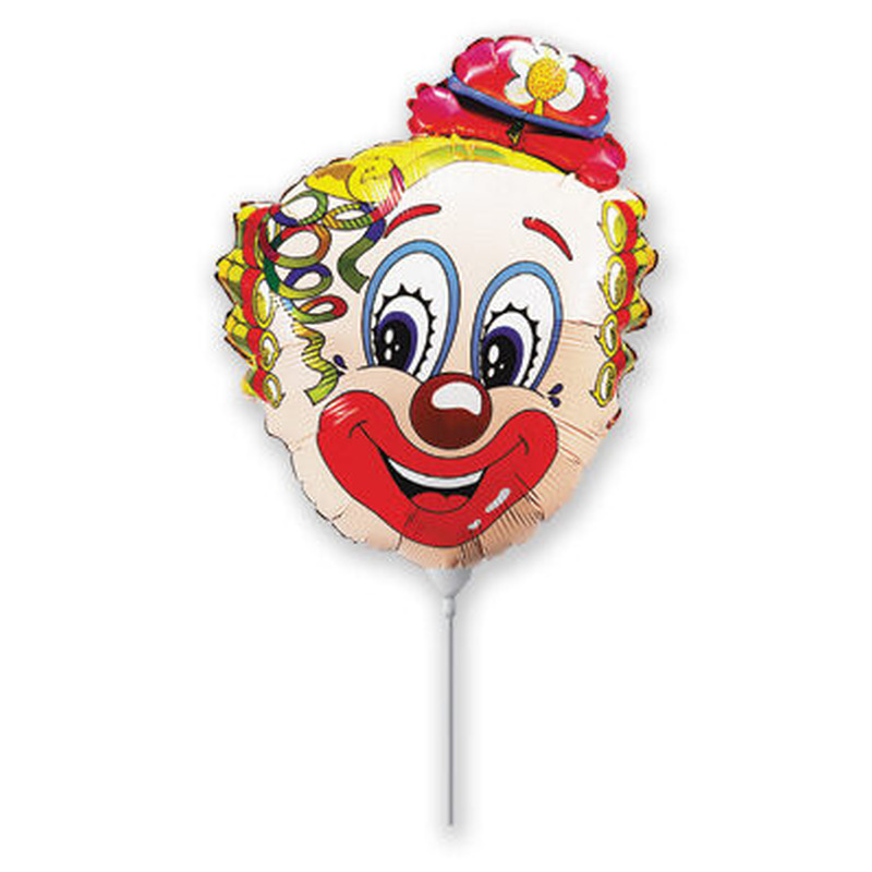 Μπαλόνι Φοιλ Μίνι Κλόουν / 14 για καλαμάκι  clown