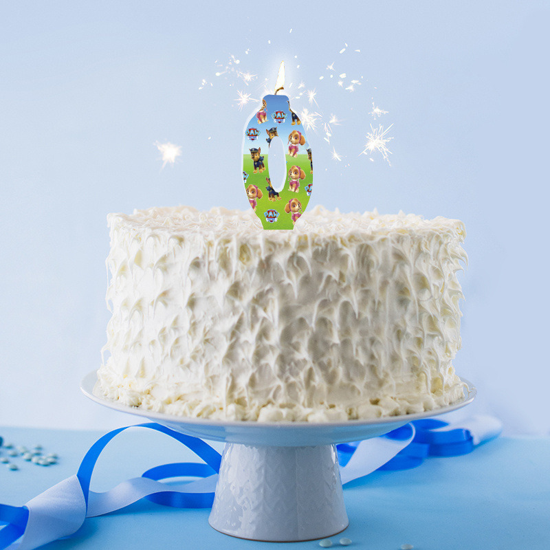 Κερί Νούμερο 0 Paw Patrol