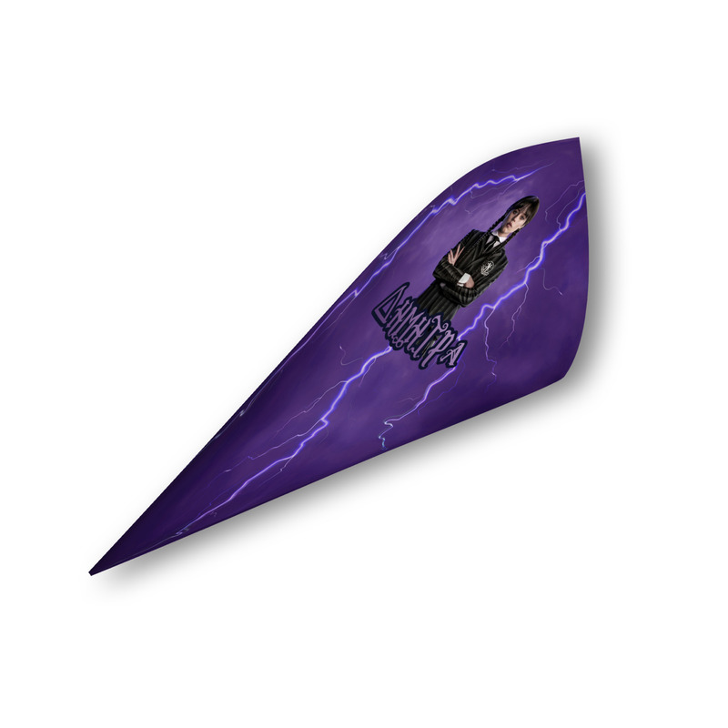 Χωνάκια για ζαχαρωτά με όνομα Wednesday