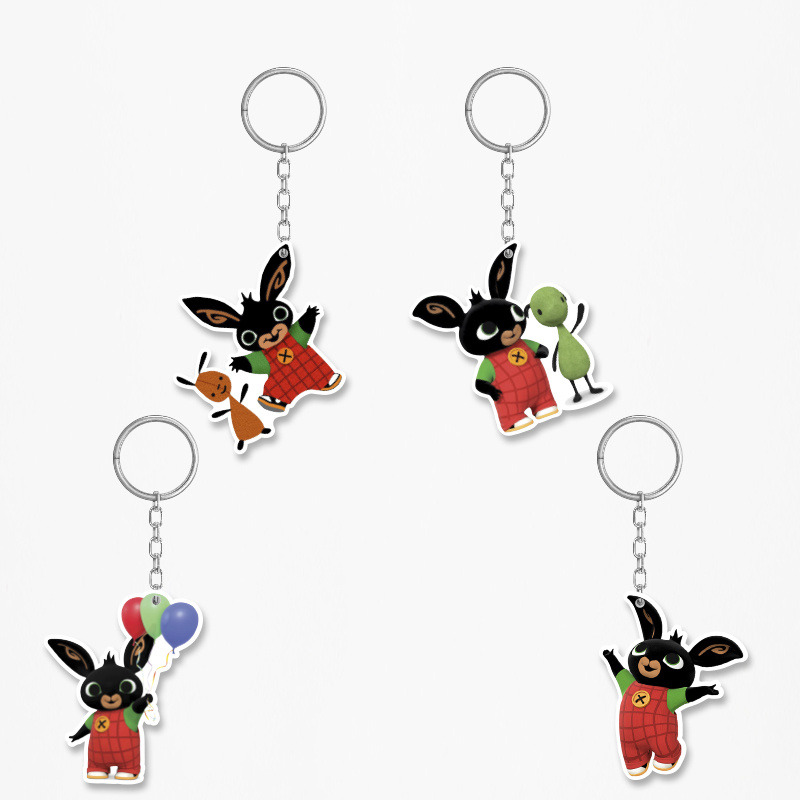 Ξύλινα Μπρελόκ Bing 5cm/ 4τμχ