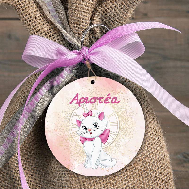 Ξύλινη φιγούρα για μπομπονιέρα Αριστόγατες Μαρί