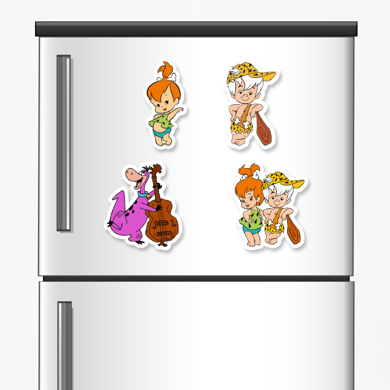 Ξύλινα μαγνητάκια Σταλίτσα 5cm/ 4τμχ