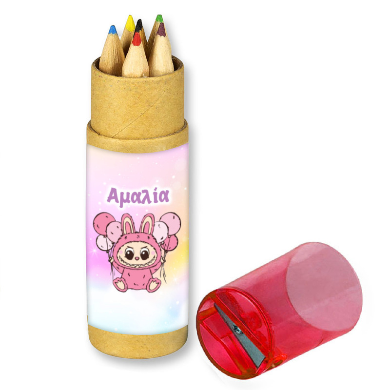 Labubu Ξυλομπογιές με όνομα