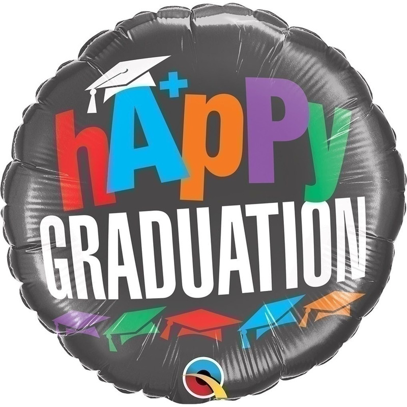 Μπαλόνι Φοιλ 18 Στρογ. Happy A+ Graduation/Αποφοίτηση