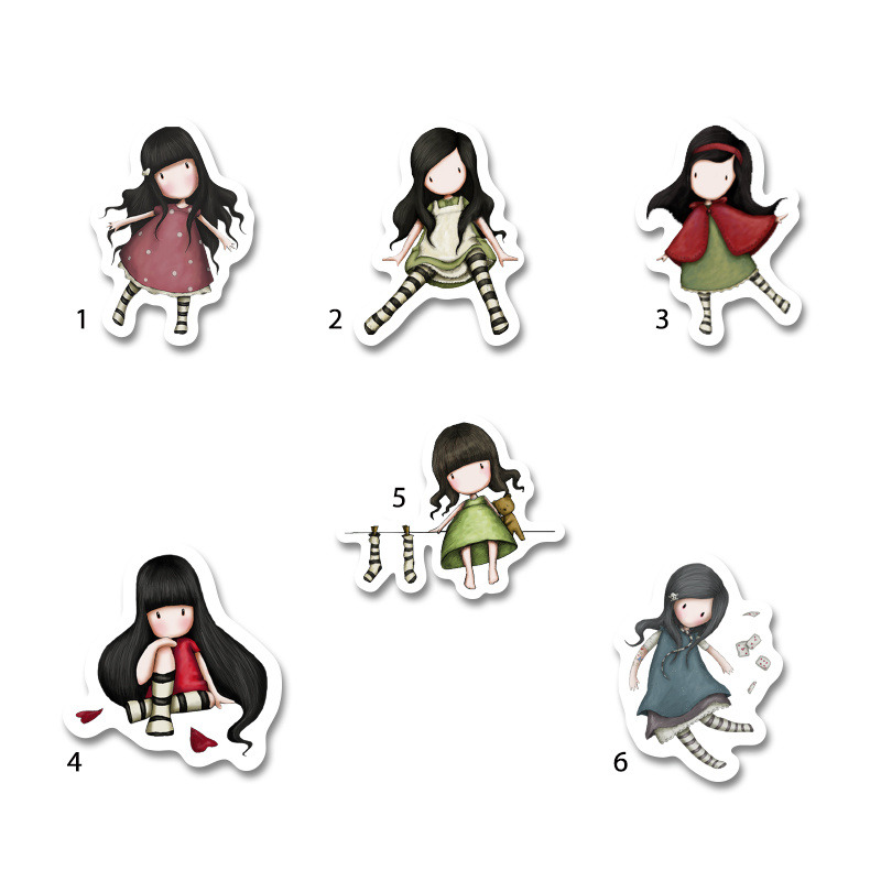 Διακοσμητική φιγούρα Santoro 5cm Ξύλινη/1τμχ