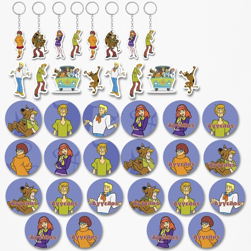 Πακέτο Δωράκια Scooby-Doo για πάρτυ 38τμχ
