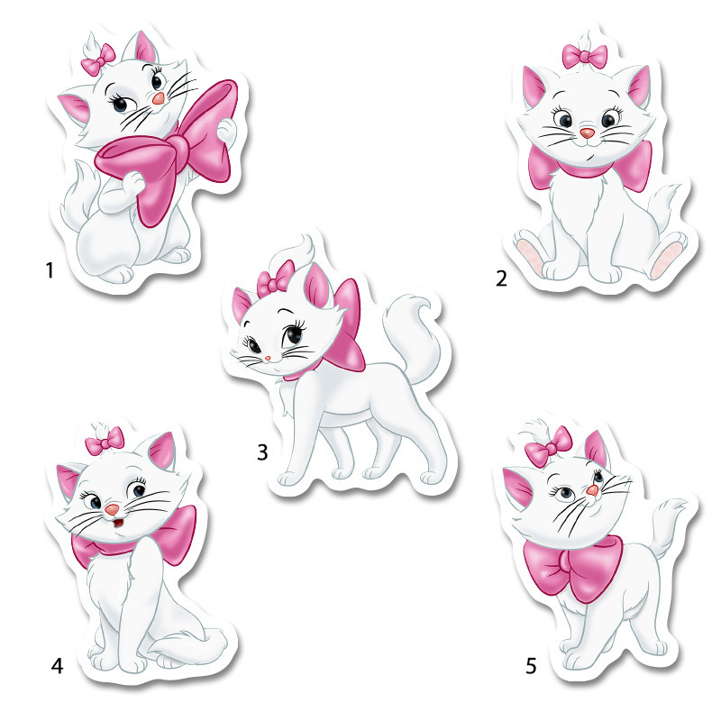 Διακοσμητική φιγούρα Αριστόγατες Μαρί 10cm Ξύλινη/1τμχ