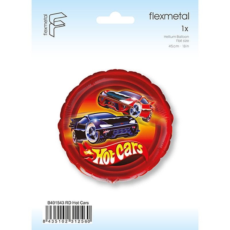 Μπαλόνι Φοιλ 18 Hot Cars/ 46 εκ - Αυτοκίνητο - Συσκευασμένο