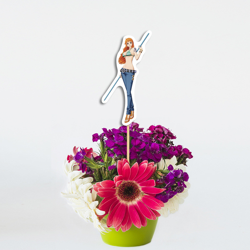 Διακοσμητικό Topper One Piece χάρτινο 20cm