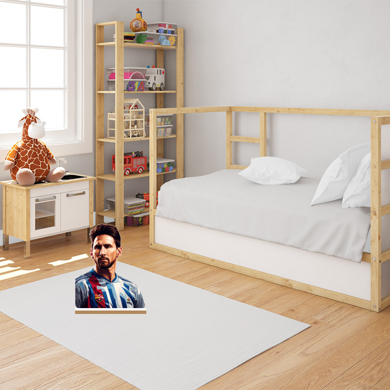 Διακοσμητική φιγούρα Messi 50cm Ξύλινη με βάση/1 τμχ