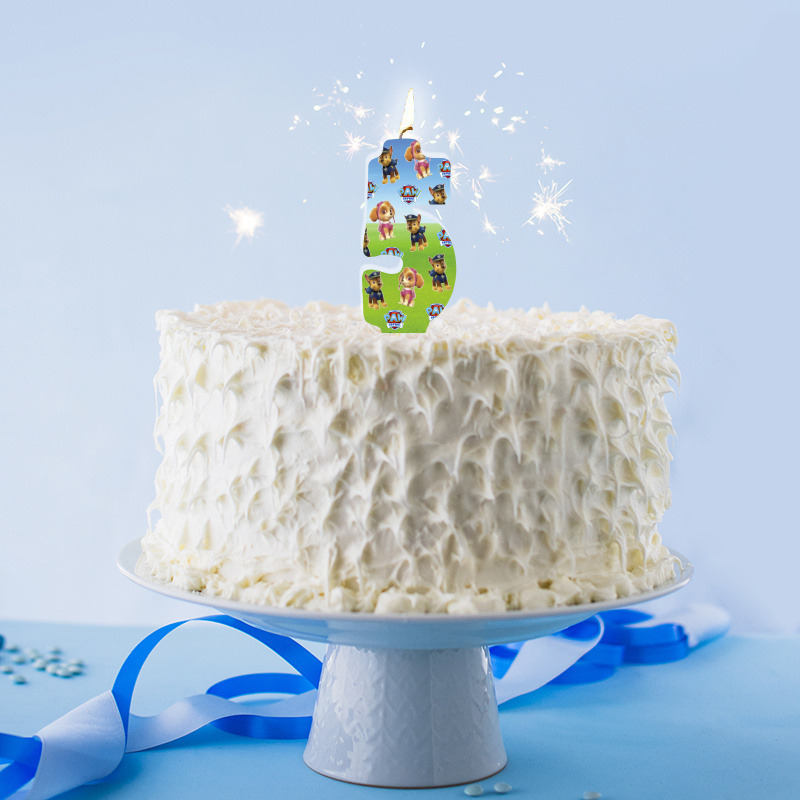 Κερί Νούμερο 5 Paw Patrol