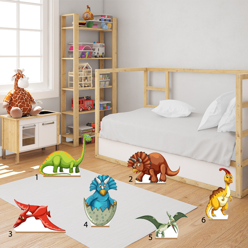 Διακοσμητική φιγούρα Δεινόσαυροι 50cm Ξύλινη με βάση/1 τμχ