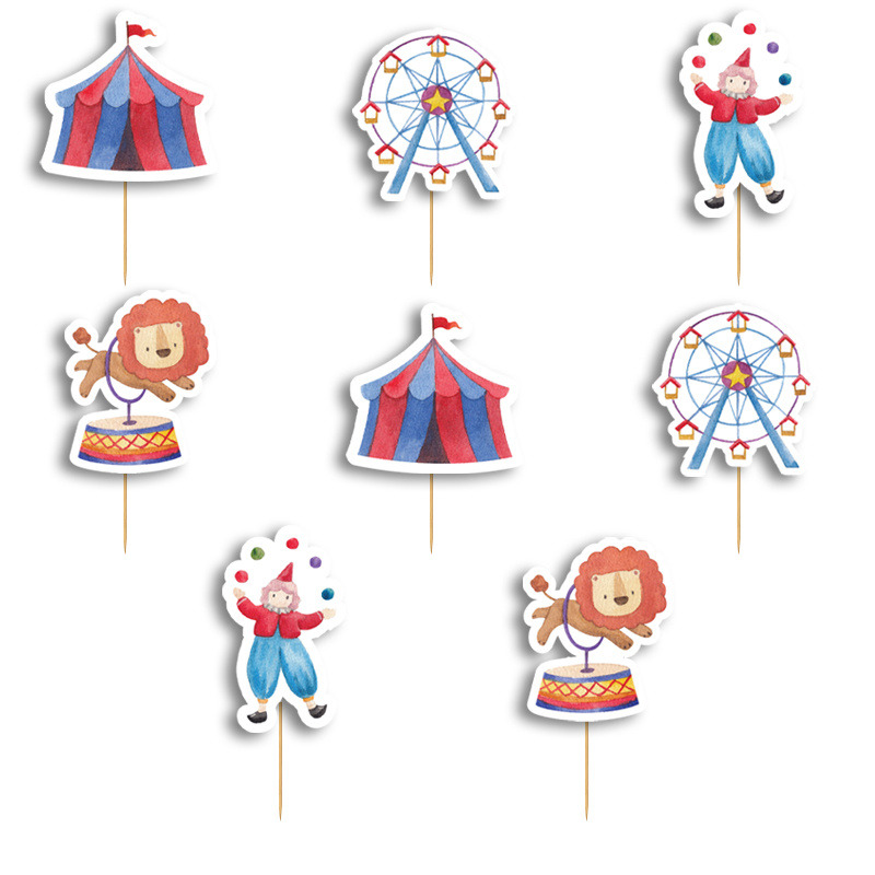 Οδοντογλυφίδες Τσίρκο 5cm / 12τμχ